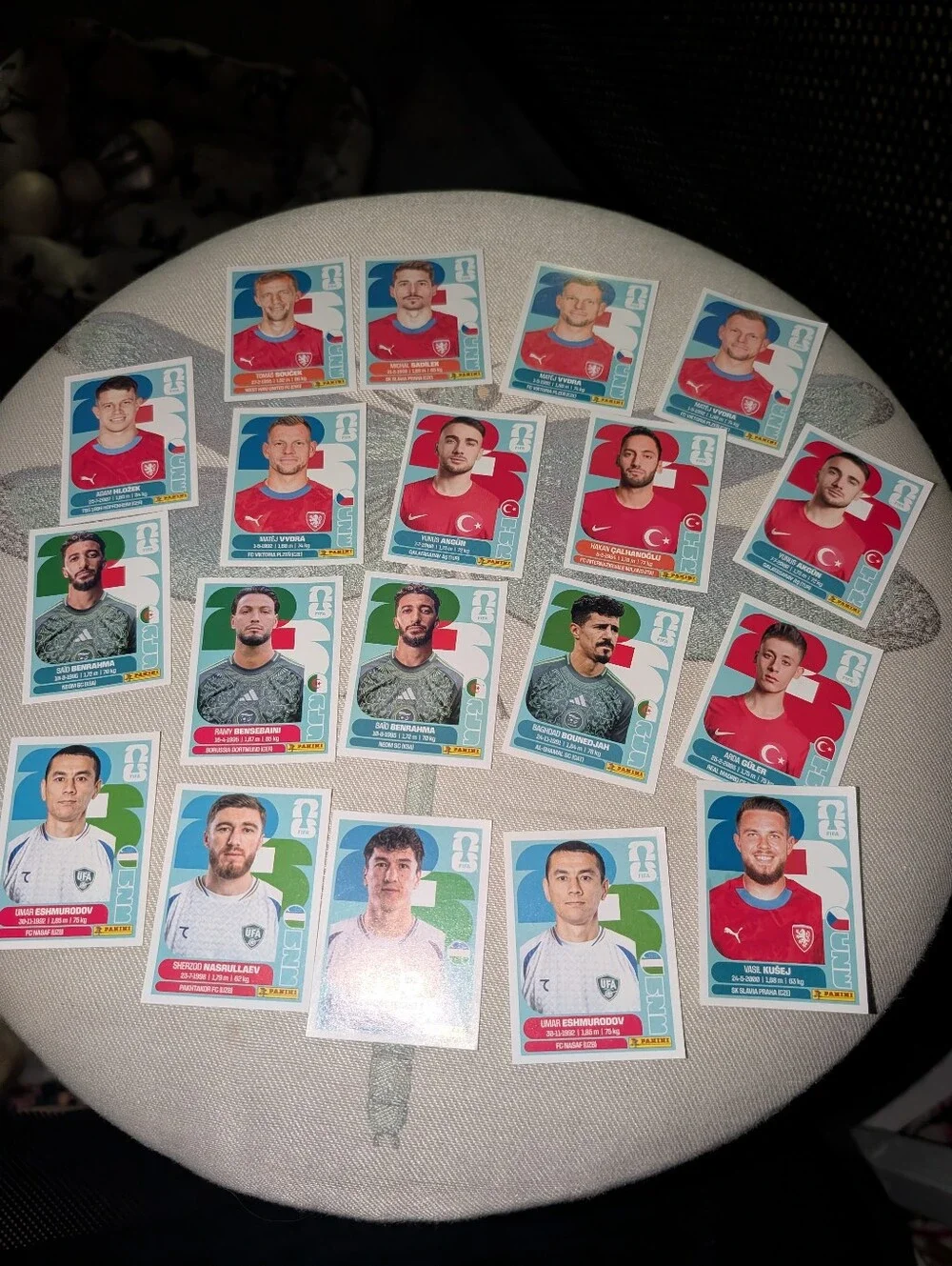 Panini World Cup 2026  Sticker Lot - Multi Country Set 19